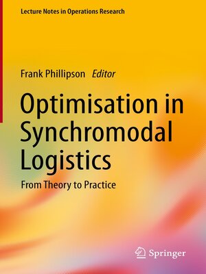 cover image of Optimisation in Synchromodal Logistics
